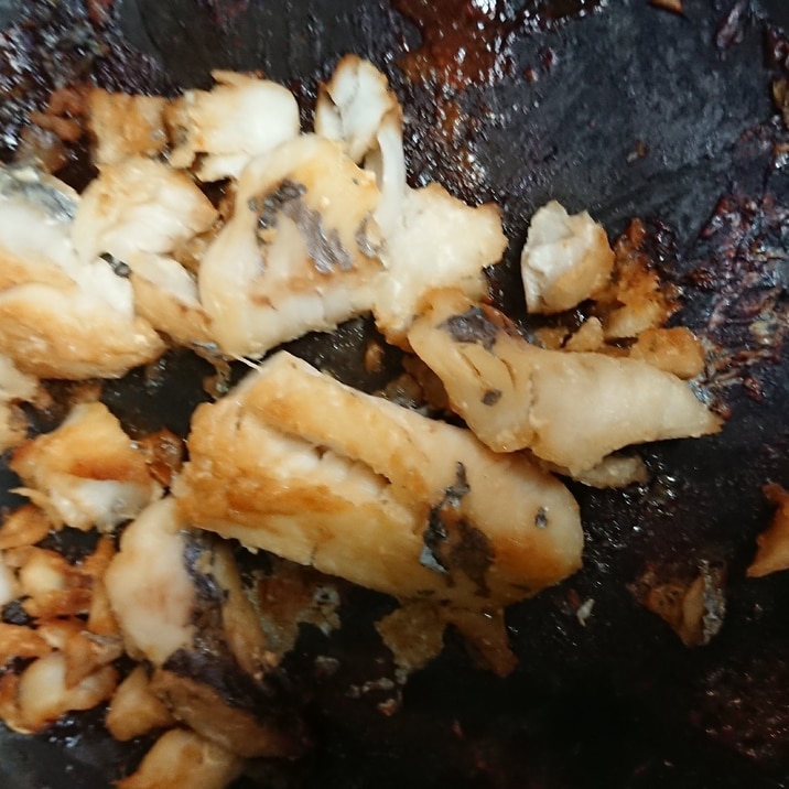 ホキの煮魚